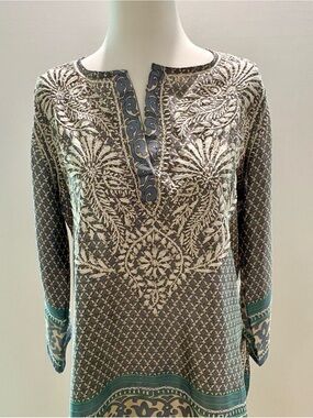 Gretchen Scott Designs Silk “Feel” Tunic
